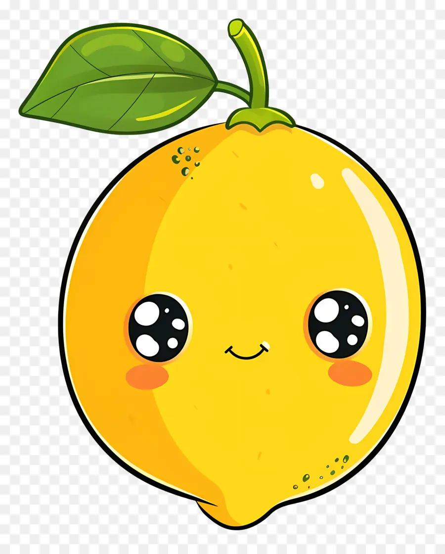 Lemon Yang Lucu，Kartun Lemon PNG