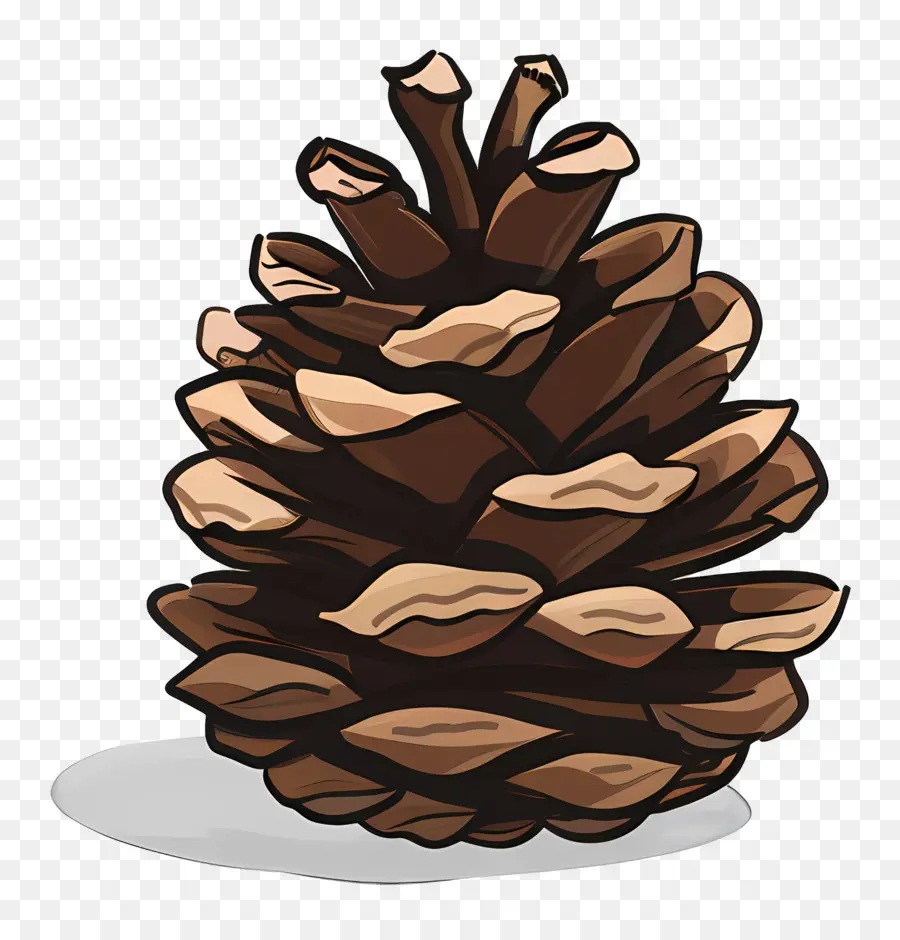 Biji Pinus，Kerucut Pinus PNG