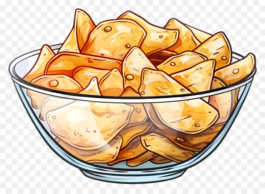 Semangkuk Chip，Chip PNG