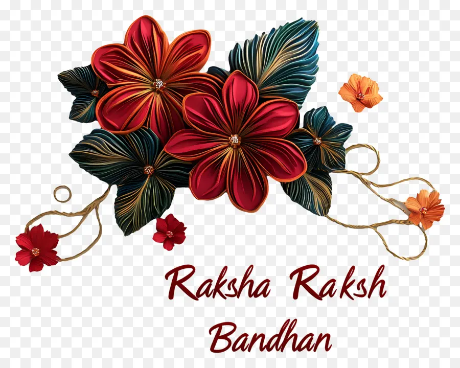 Raksha Bandhan，Rangkaian Bunga PNG