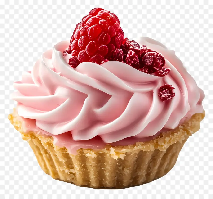 Pai Krim Raspberry，Cupcake PNG