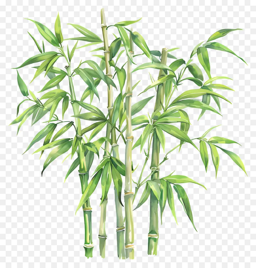 Bambu，Lukisan Bambu PNG