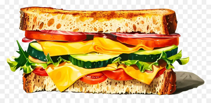 Sandwich，Lapisan PNG