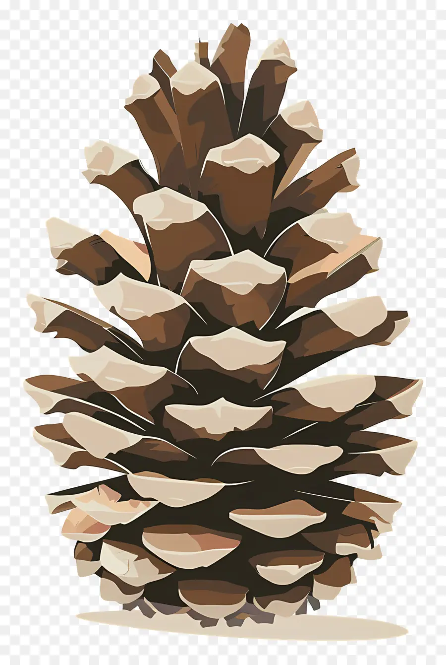 Biji Pinus，Kerucut Pinus PNG