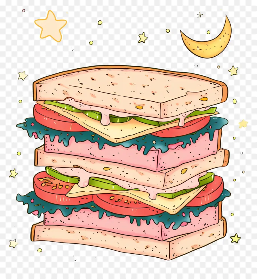 Sandwich，Lapisan PNG