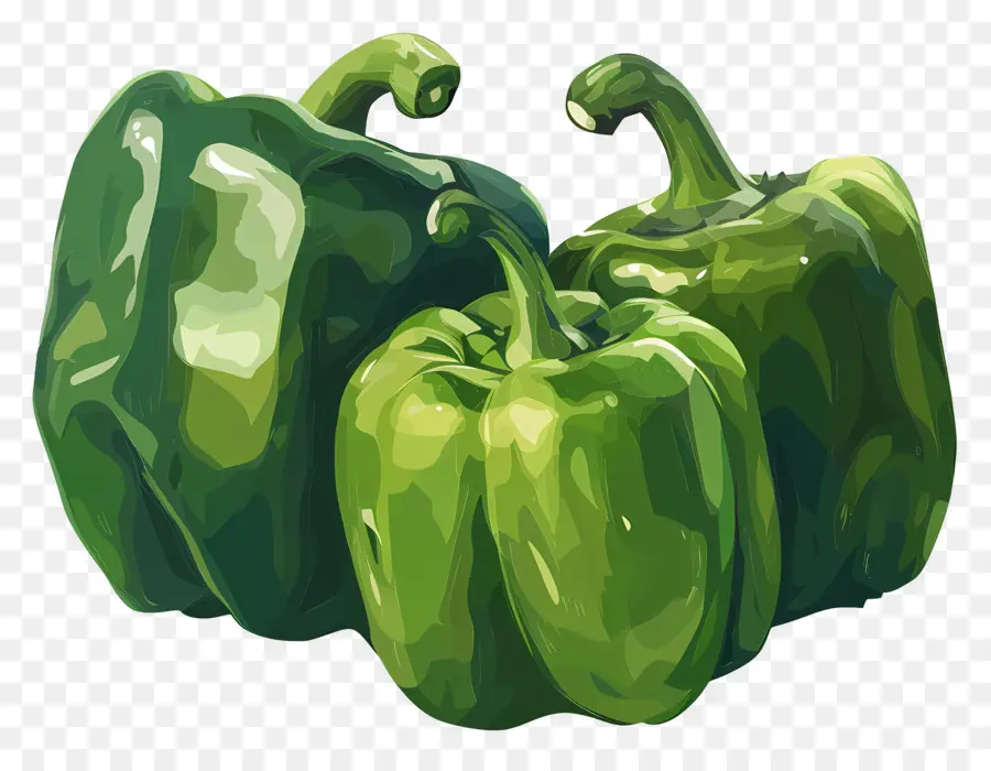 Paprika，Paprika Green Bell PNG