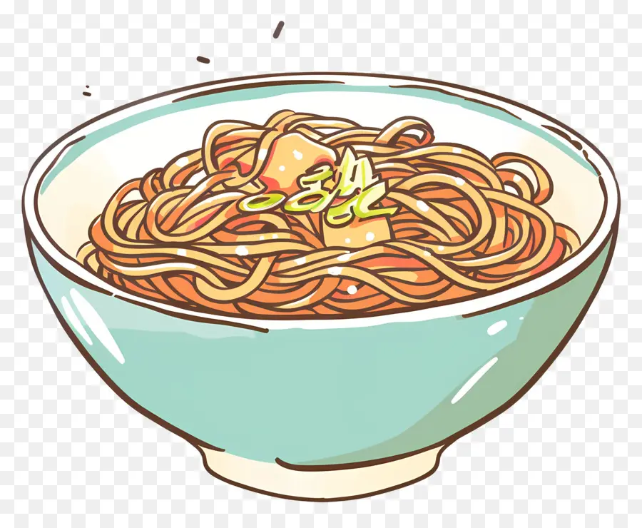 Semangkuk Mie，Mie PNG