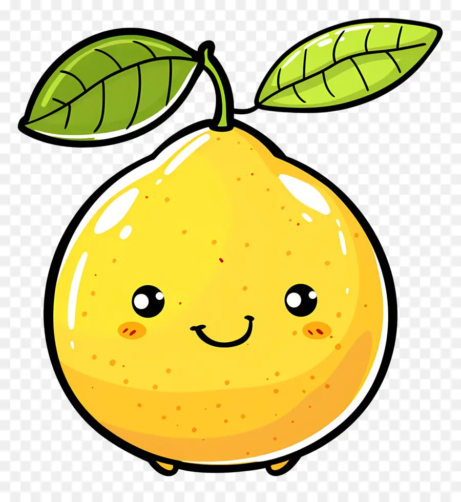 Lemon Yang Lucu，Kartun Lemon PNG