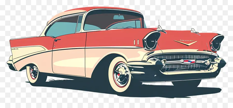 Mobil Vintage，Mobil 1950  An PNG