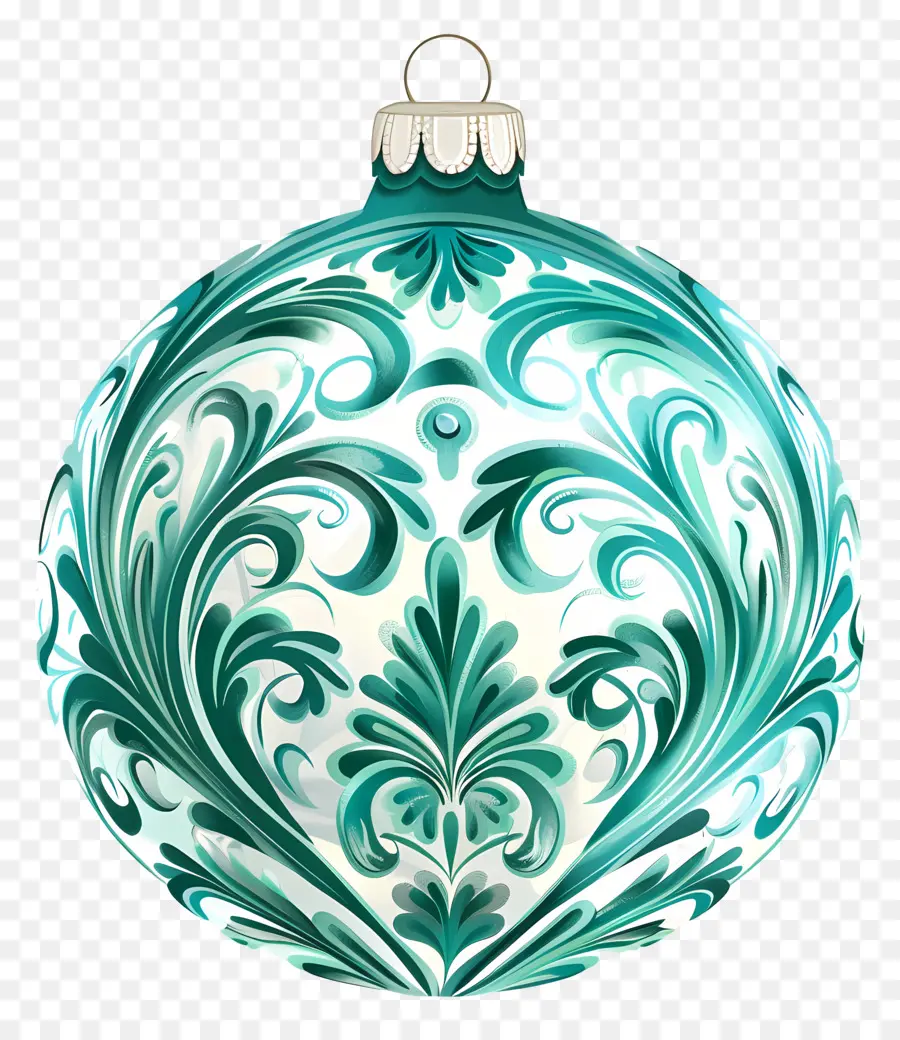 Ornamen Natal，Ornamen Kaca PNG