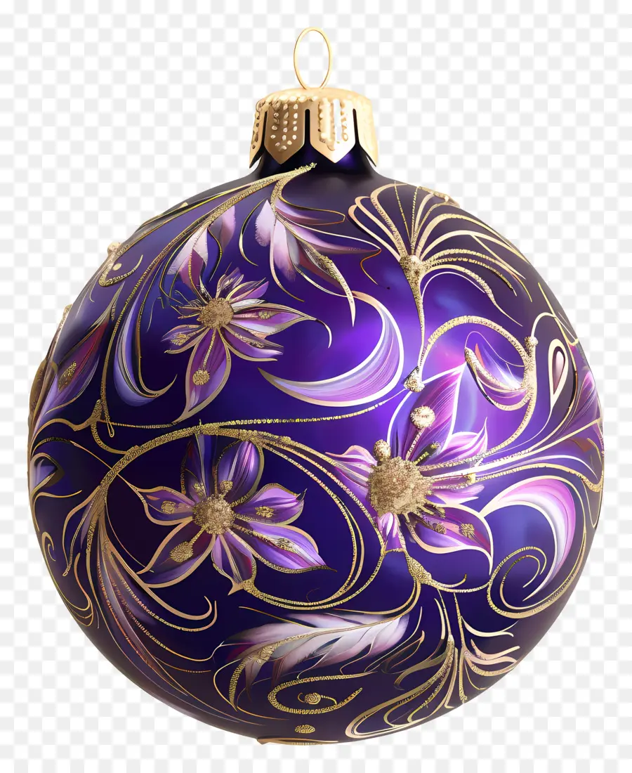 Ornamen Natal，Biru Ornamen PNG