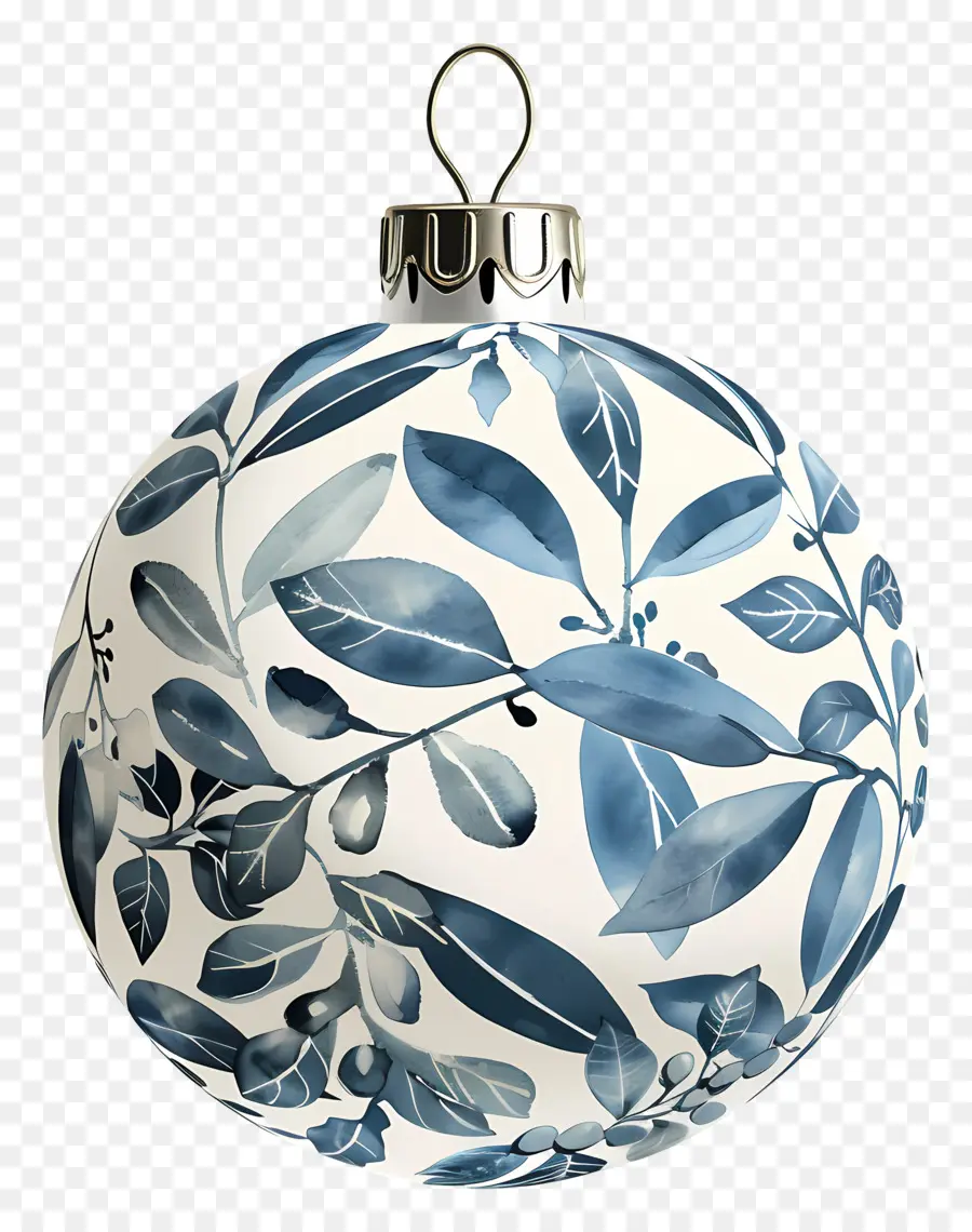 Ornamen Natal，Ornamen Bunga PNG