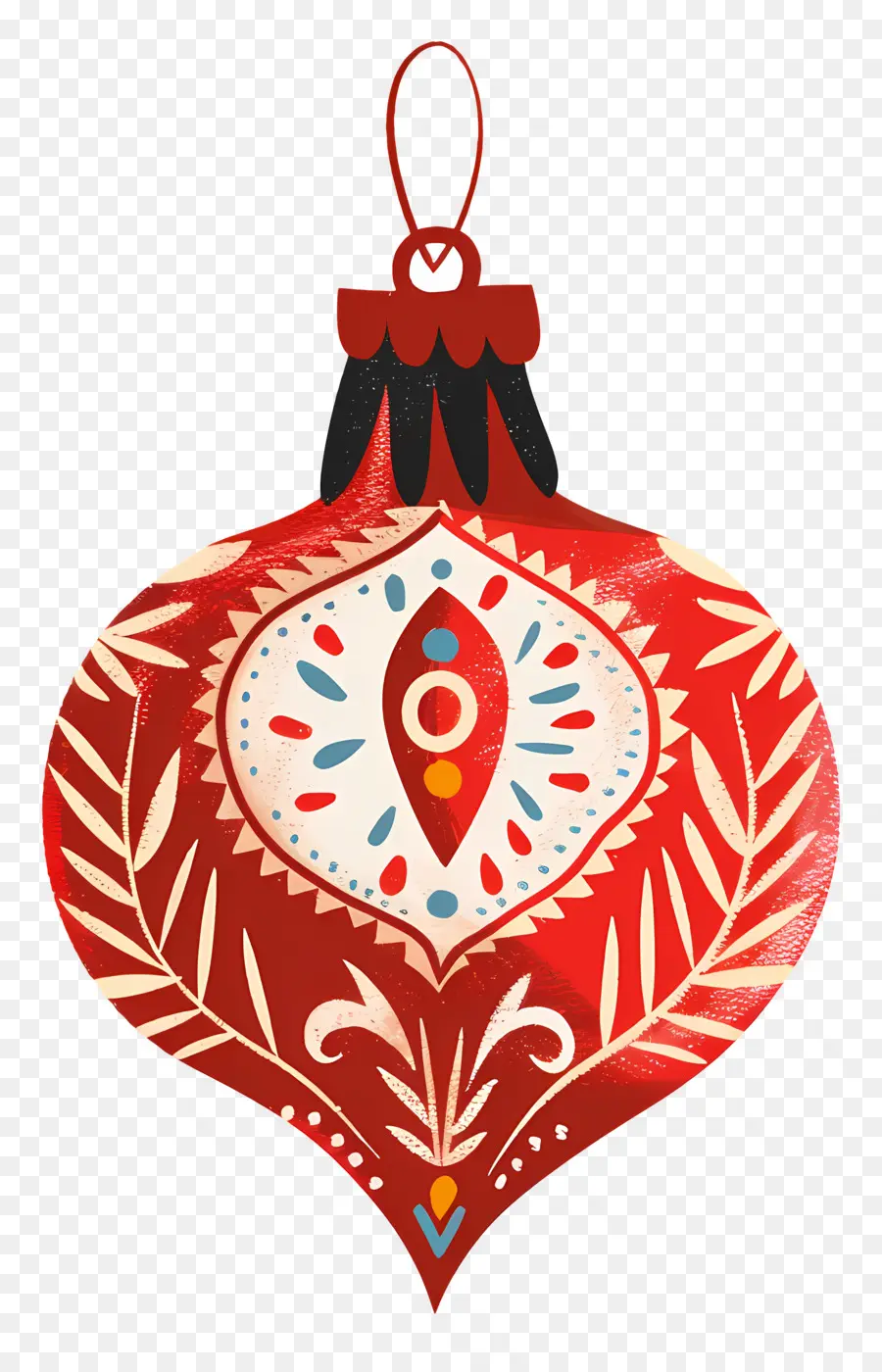 Ornamen Natal，Ornamen Berwarna  Warni PNG