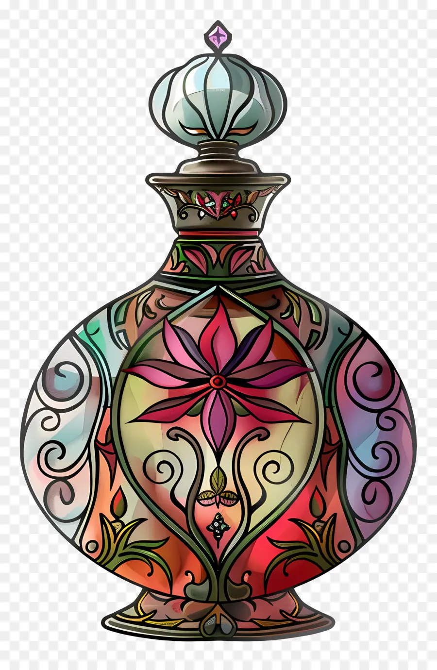 Botol Parfum，Kaca Patri PNG