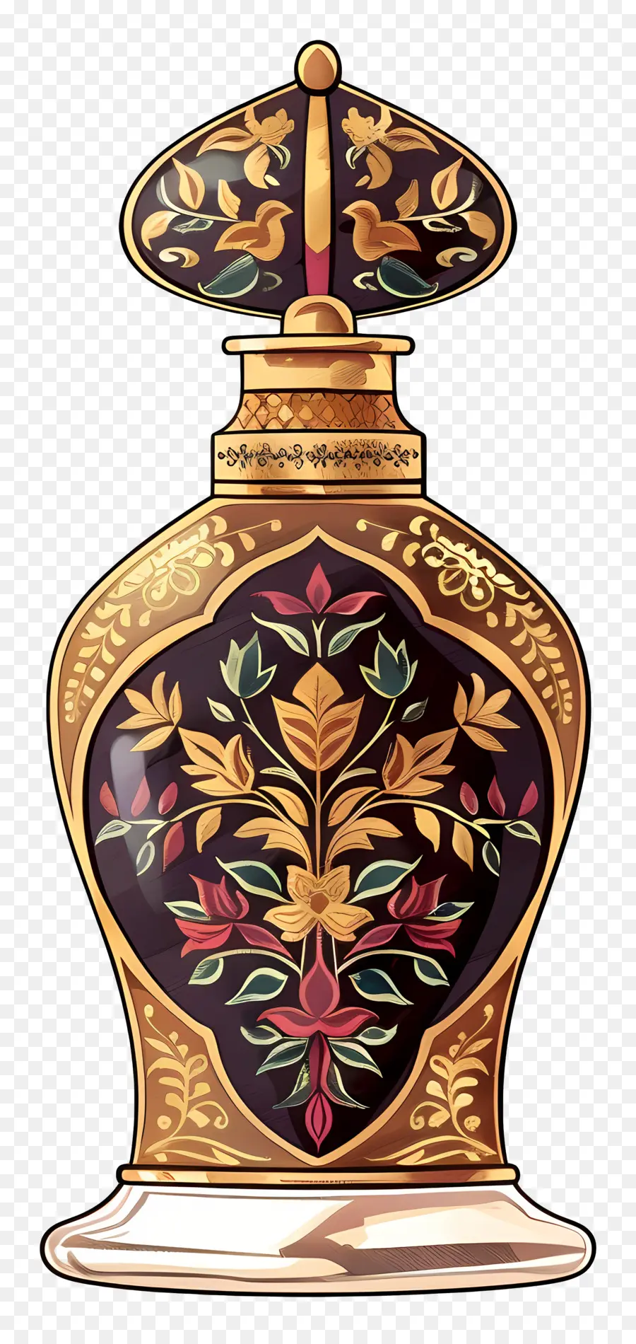 Botol Parfum，Emas Botol Parfum PNG