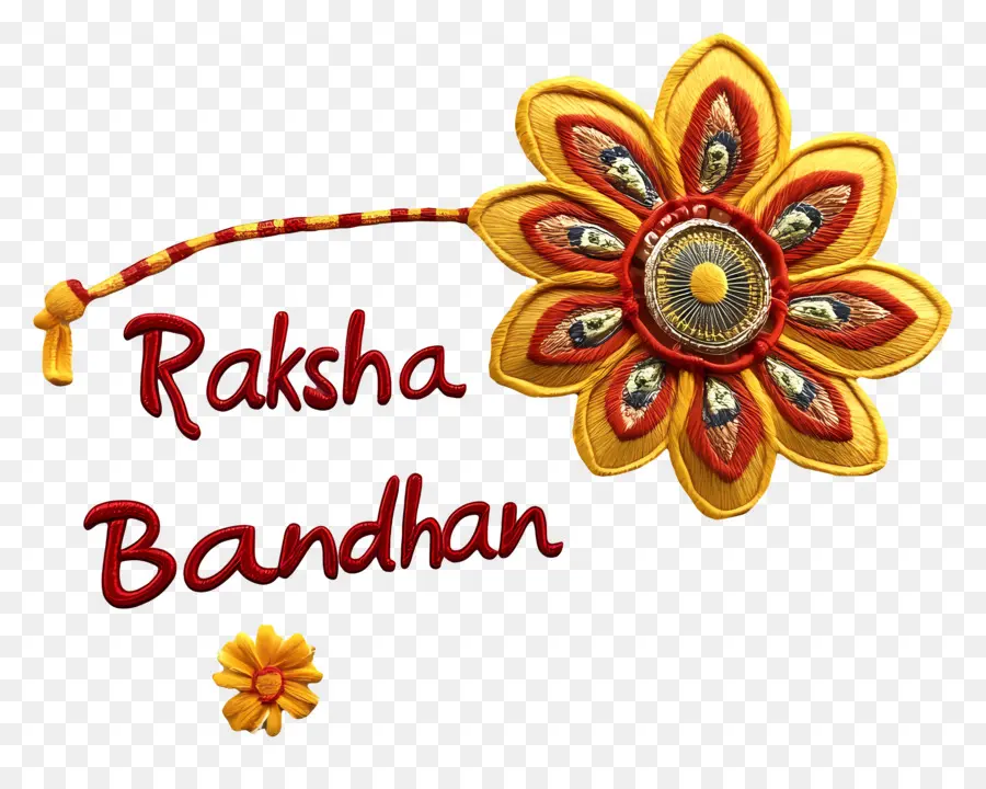 Raksha Bandhan，Bunga Kuning PNG