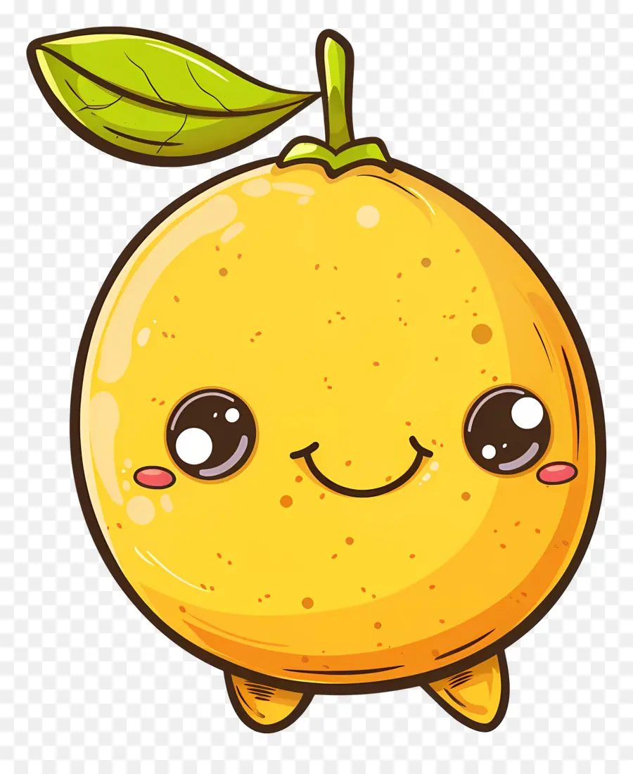 Lemon Yang Lucu，Karakter Lemon PNG