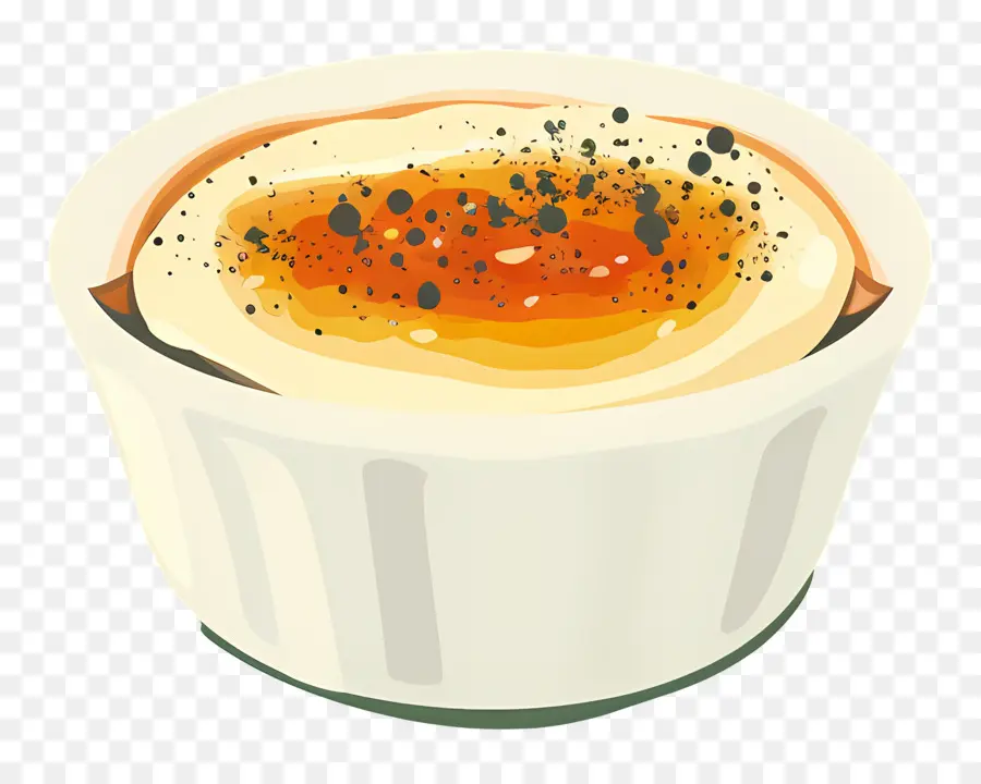 Brûlée Creme，Kue Labu PNG