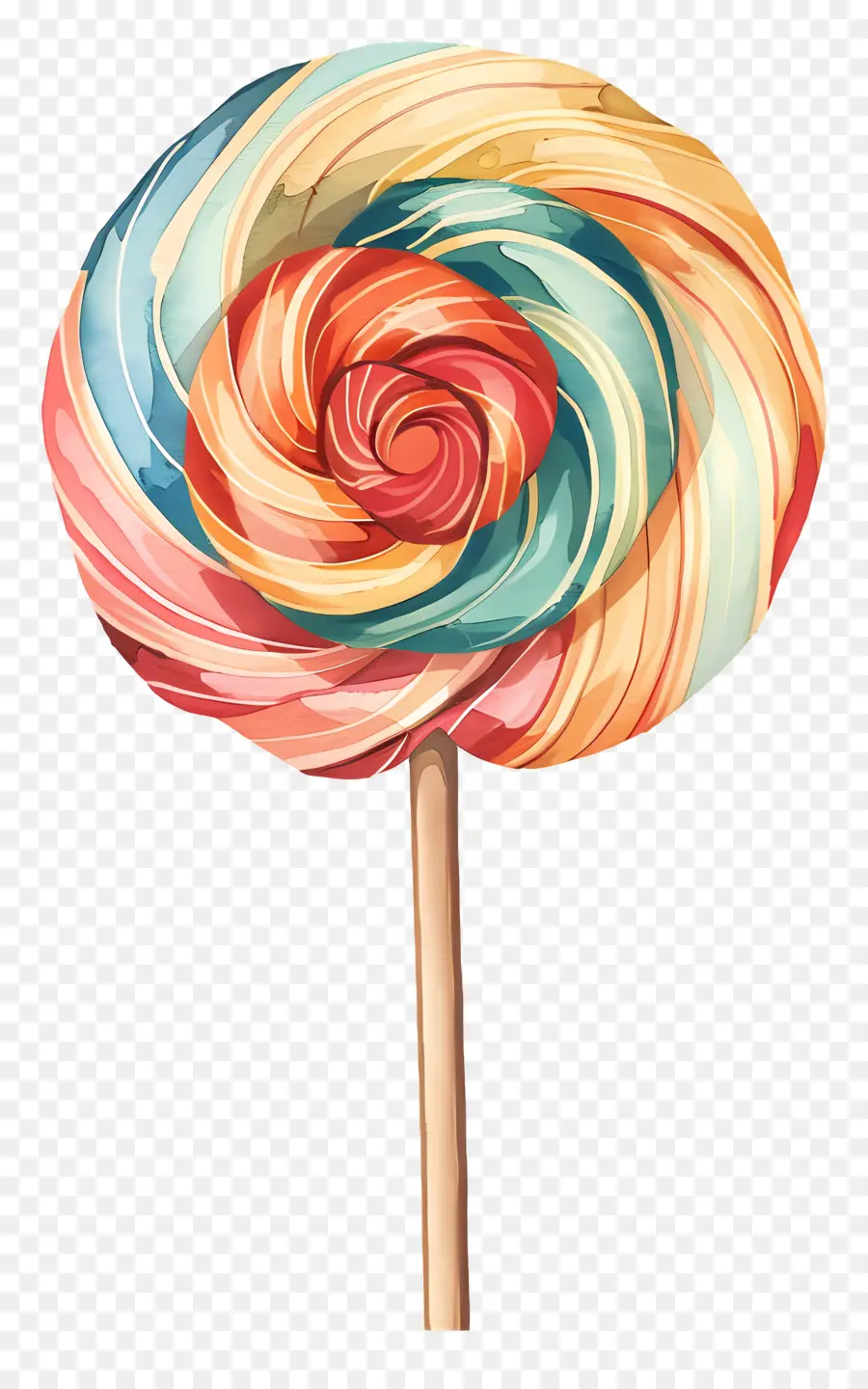 Lollipop，Warna Warni Lollipop PNG