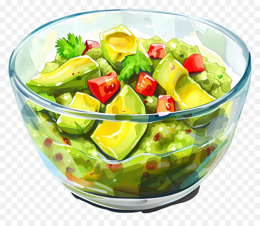 Semangkuk Guacamole，Guacamole PNG