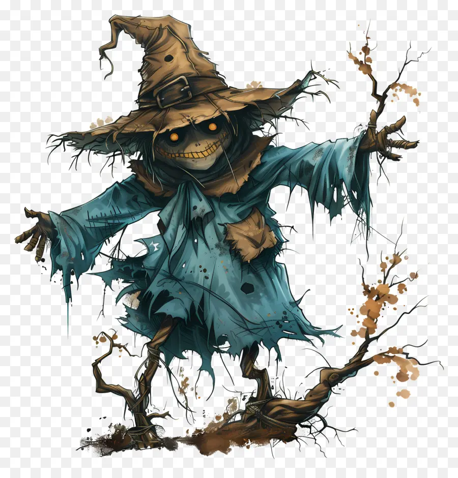 Scarecrow Yang Menakutkan，Hantu PNG