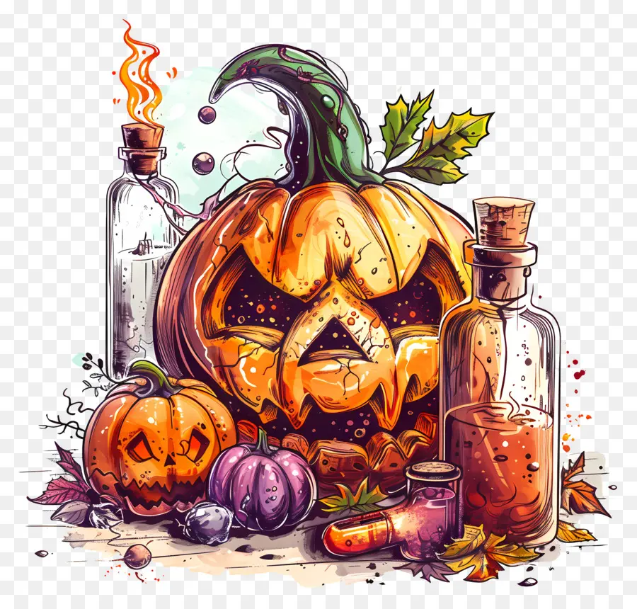 Racun Halloween，Halloween PNG