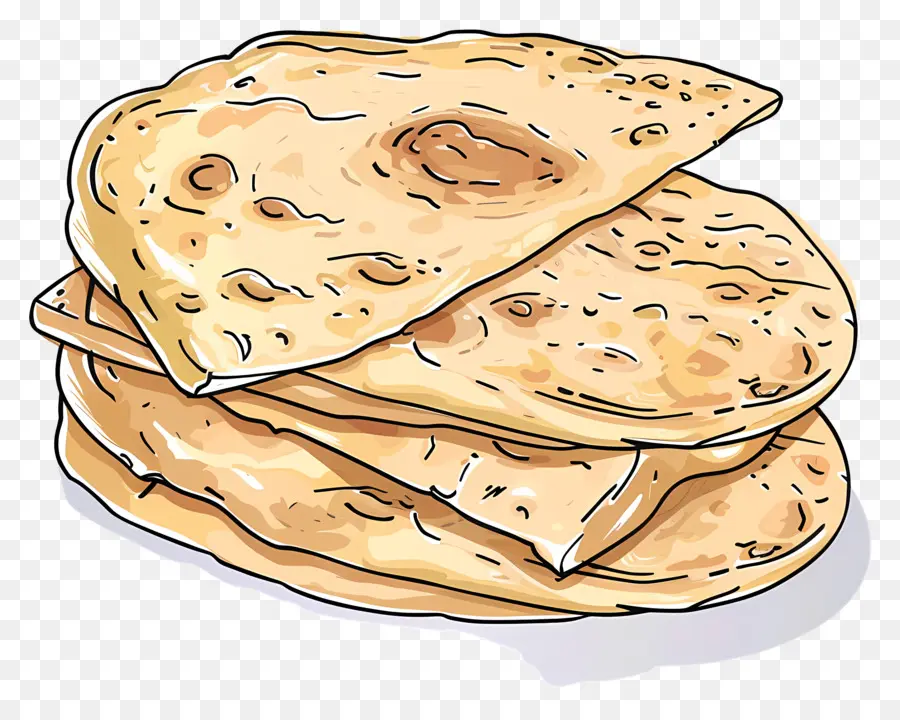 Roti Naan，Roti PNG