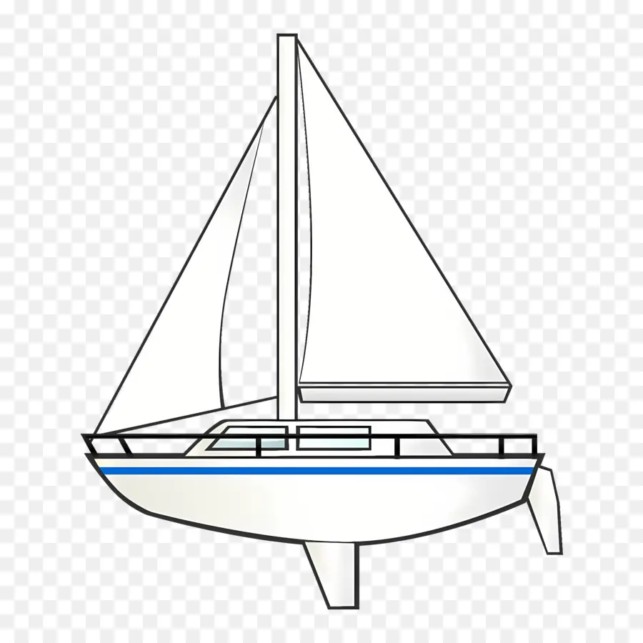 Kapal，Perahu Layar PNG