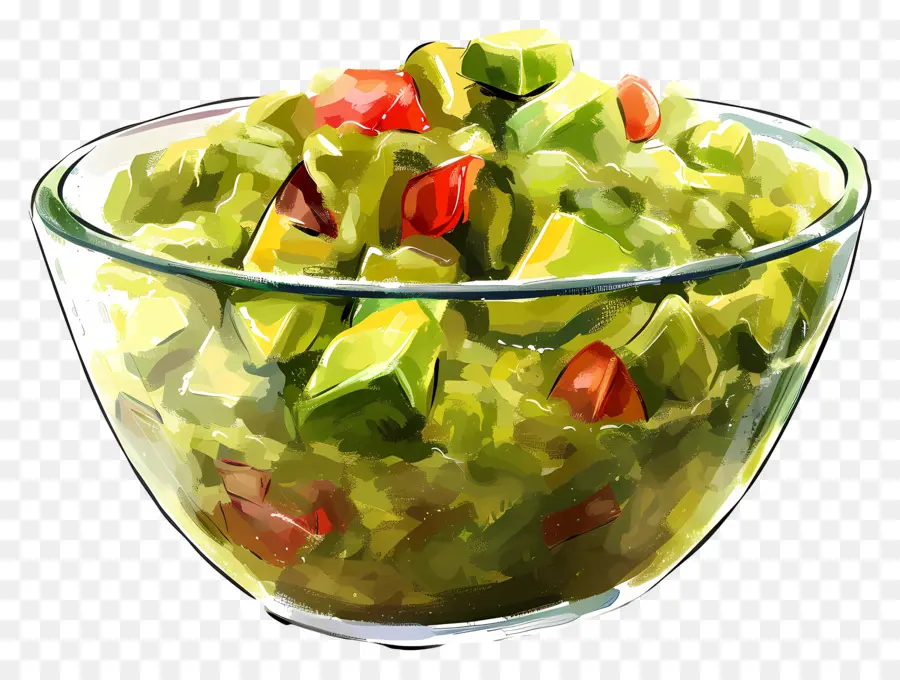 Semangkuk Guacamole，Guacamole PNG