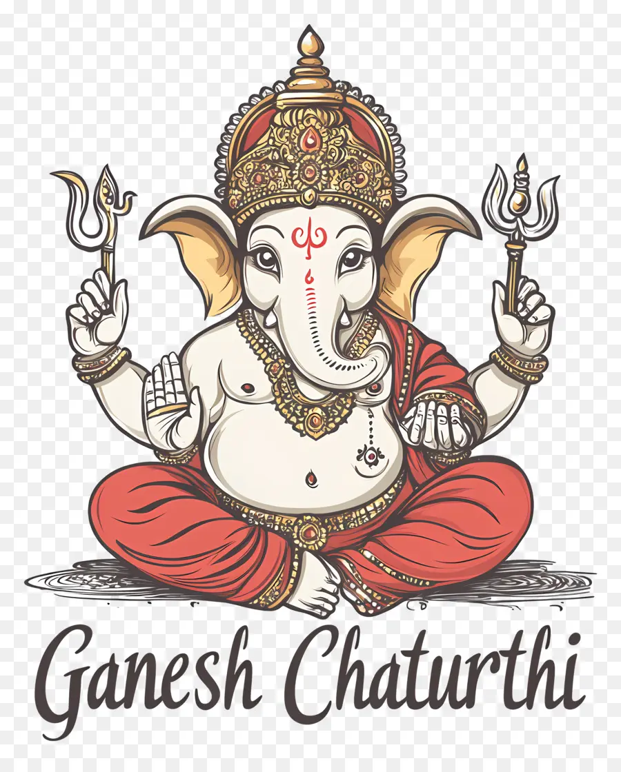 Caturti，Tuhan Ganesh PNG