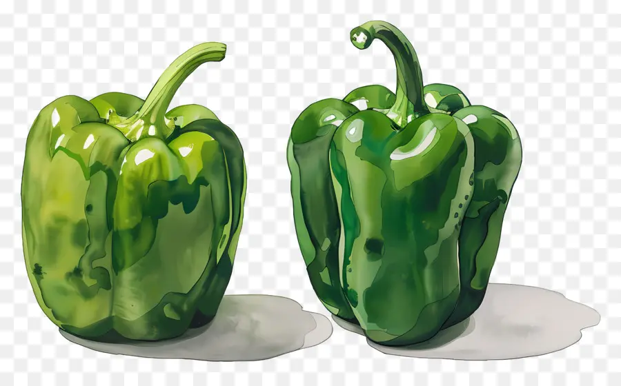 Paprika，Paprika Hijau PNG