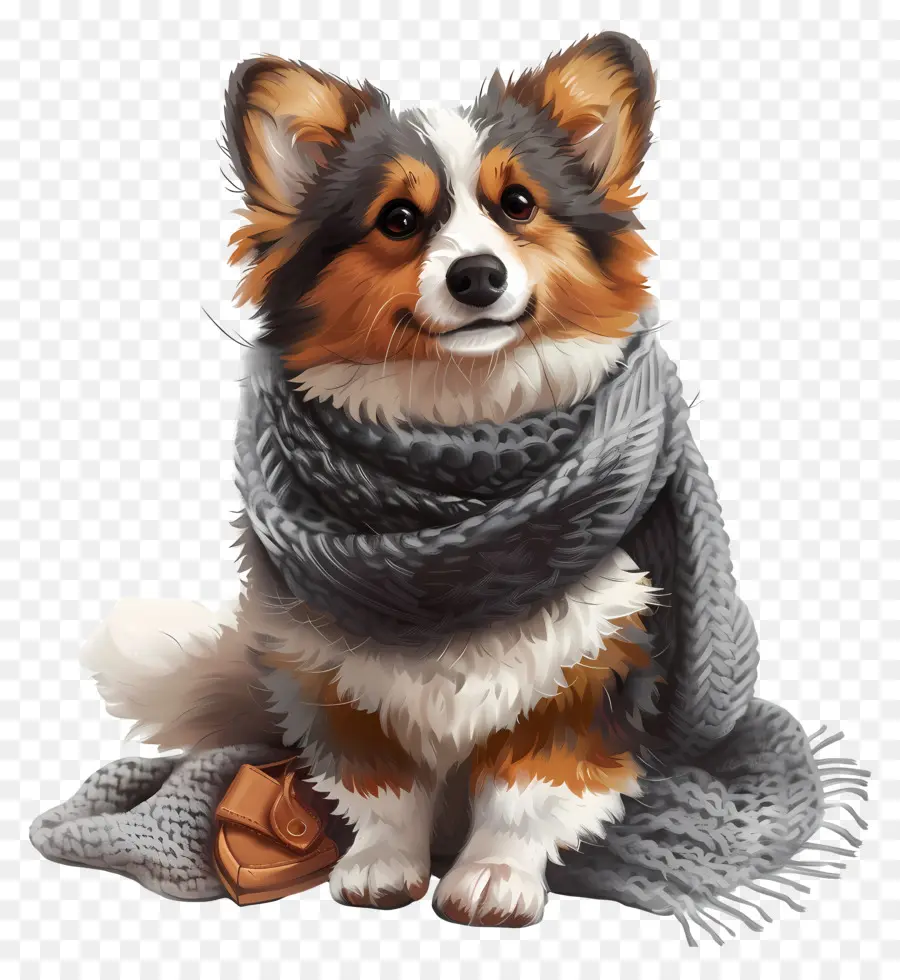 Anjing Lucu，Corgi PNG