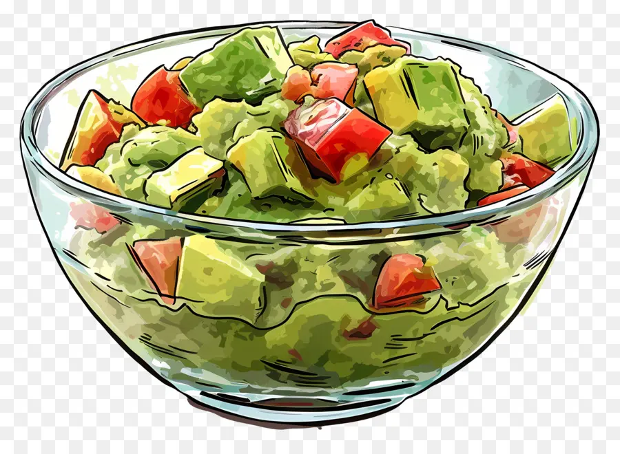 Semangkuk Guacamole，Guacamole PNG