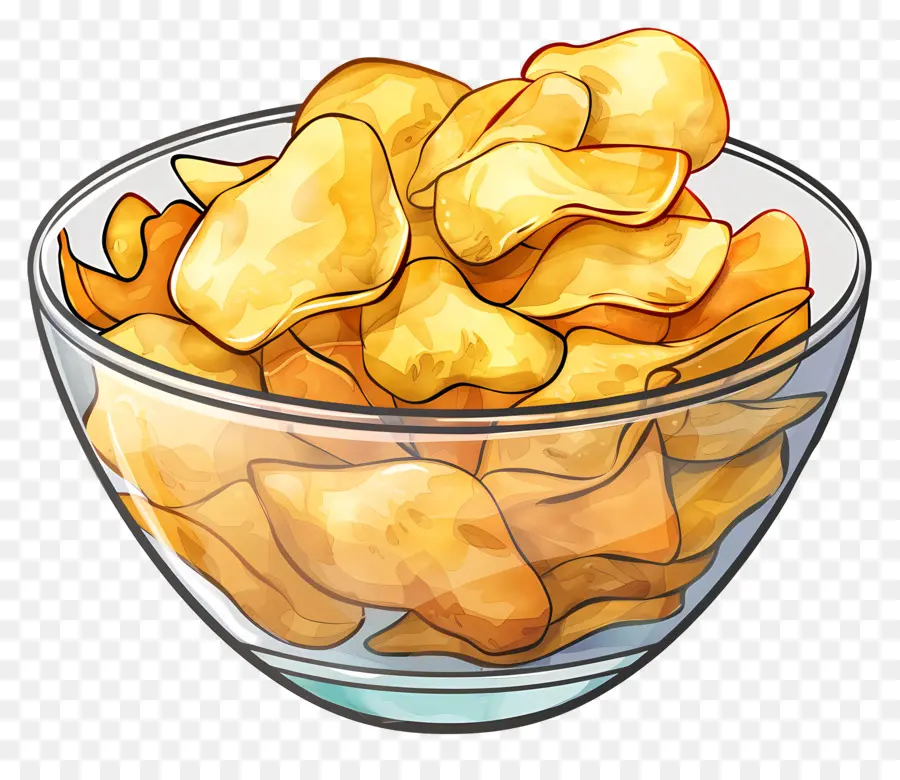 Semangkuk Chip，Chip PNG