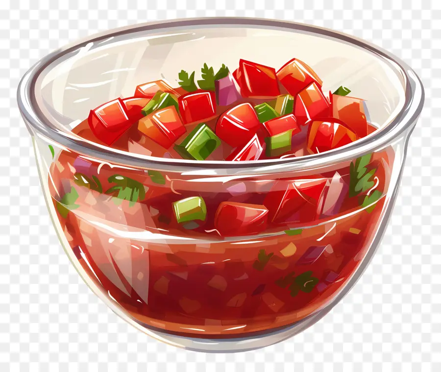 Semangkuk Salsa，Salsa PNG