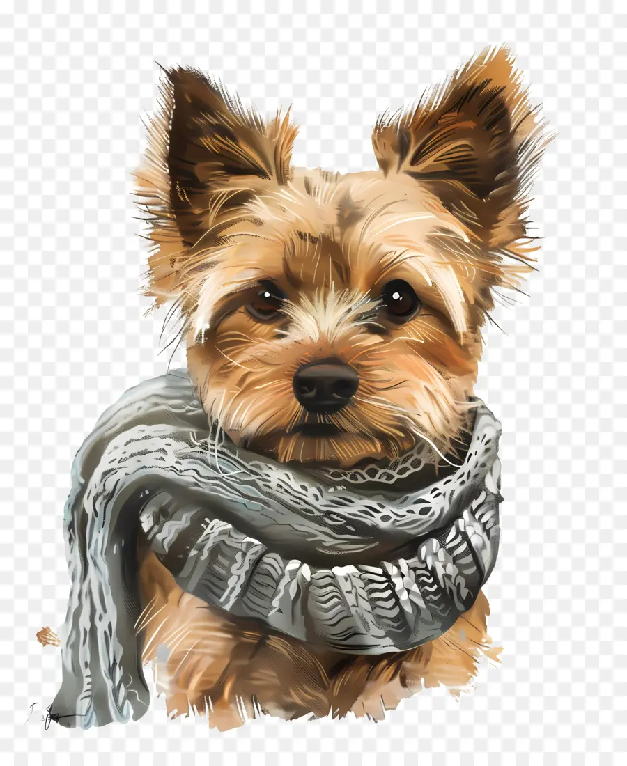 Anjing Lucu，Yorkshire Terrier PNG