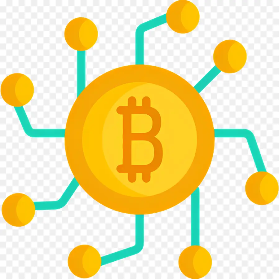 Simbol Bitcoin，Panah PNG