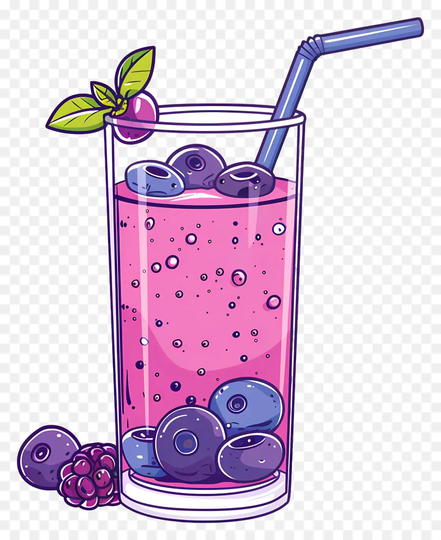 Minuman Berry，Merah Muda Minum PNG