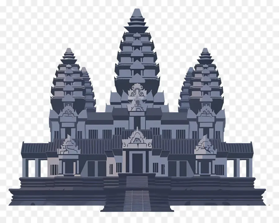 Angkor Wat，Arsitektur Gothic PNG