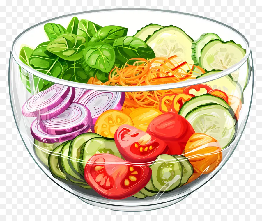 Dunia Hari Vegetarian，Salad PNG