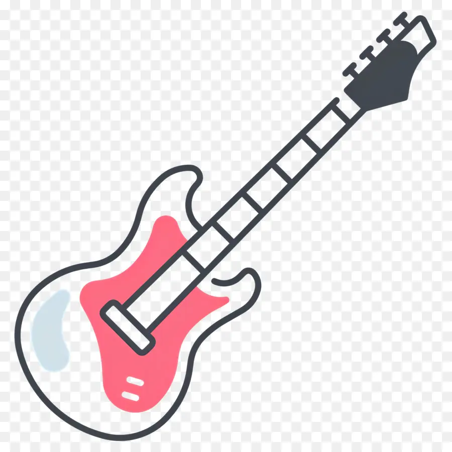 Gitar，Gitar Listrik PNG