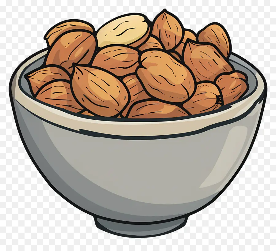 Kacang Kacangan，Almond PNG