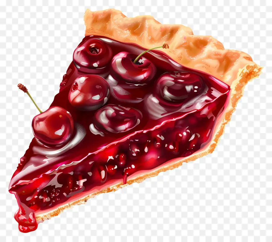 Cherry Pie，Saus Cokelat PNG