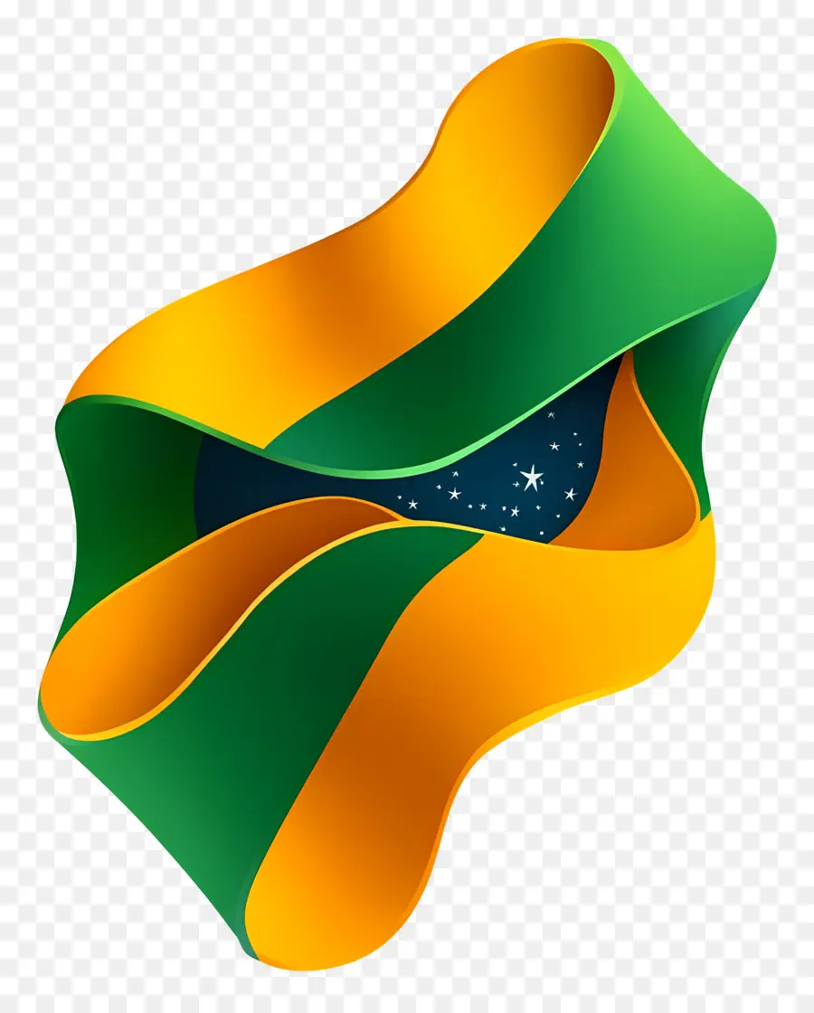 Bendera Brasil，Bendera Nasional PNG