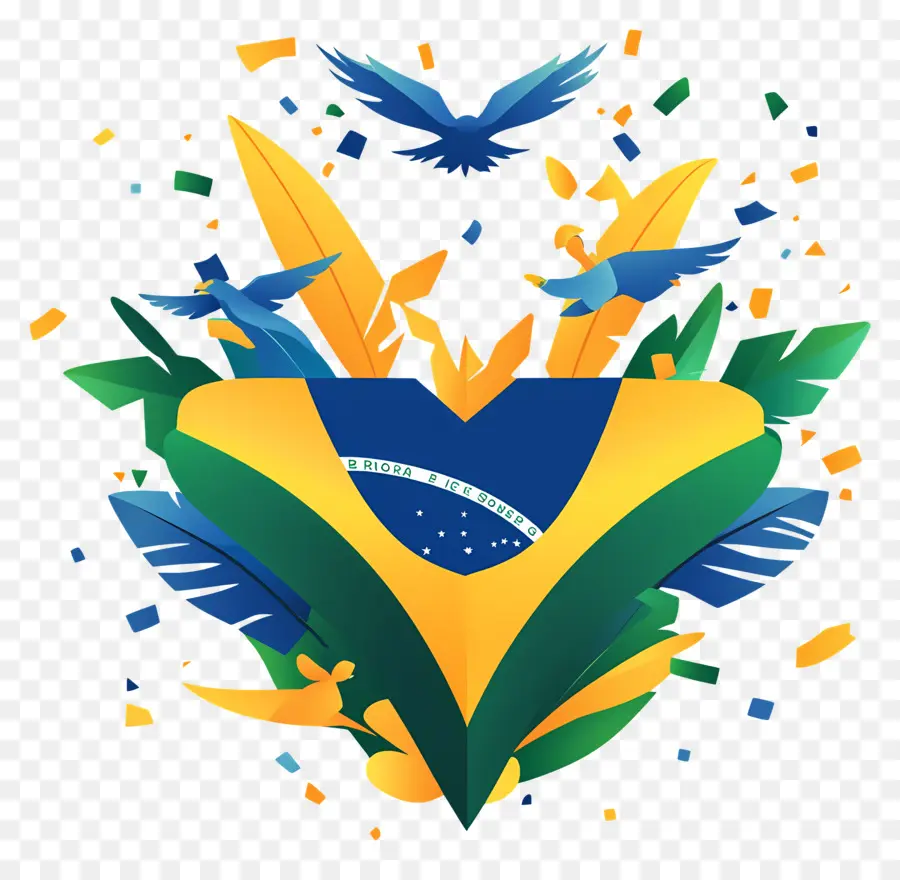 Hari Kemerdekaan Brasil，Bendera Brasil PNG