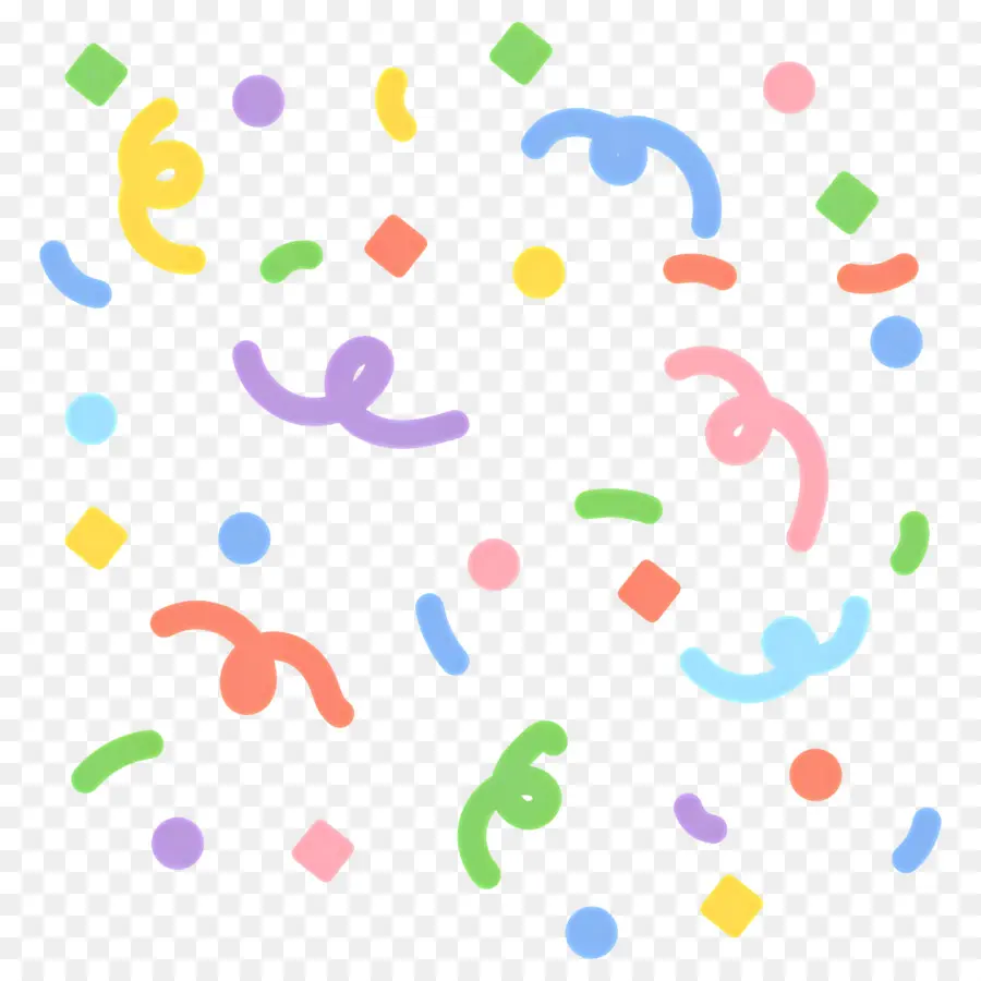 Ulang Tahun Confetti，Confetti PNG