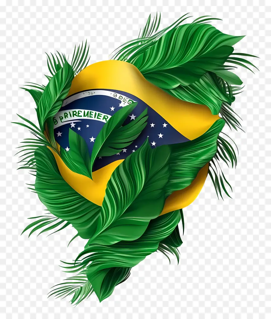 Hari Kemerdekaan Brasil，Bendera Negara PNG