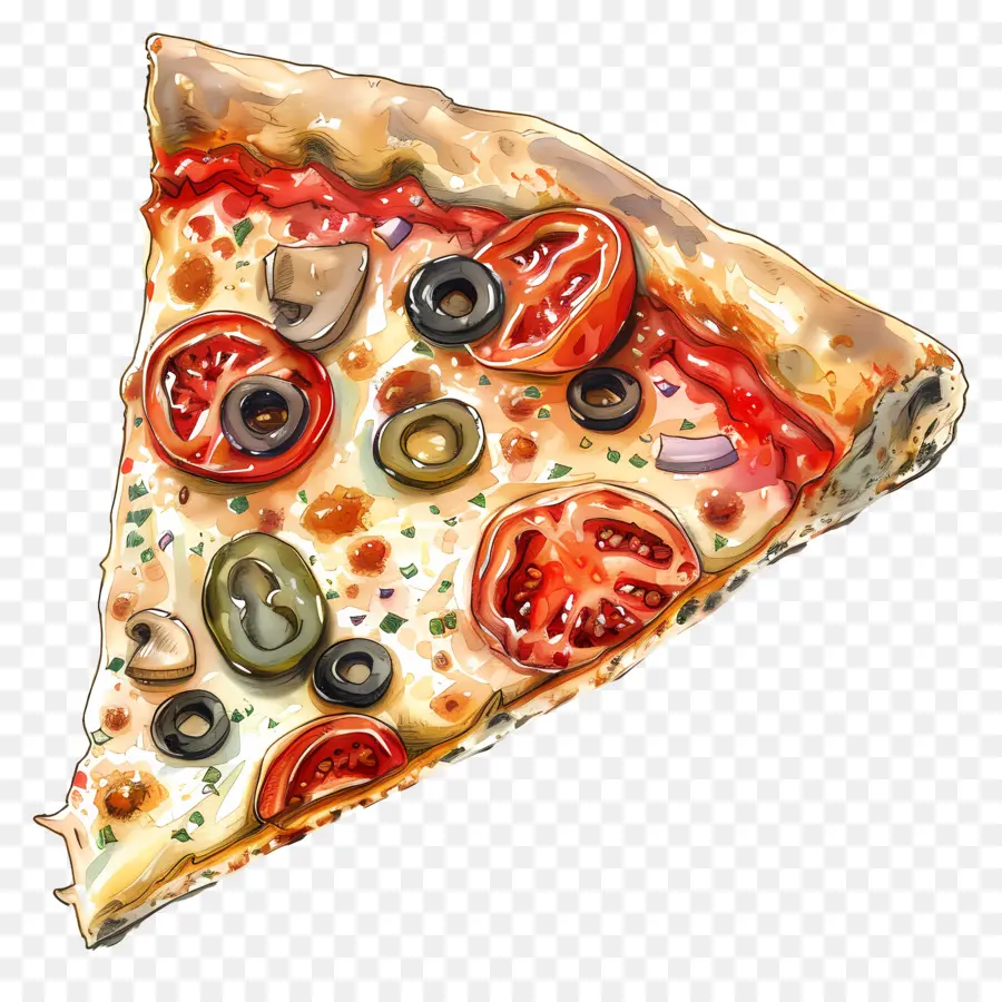 Sepotong Pizza，Pizza Slice PNG