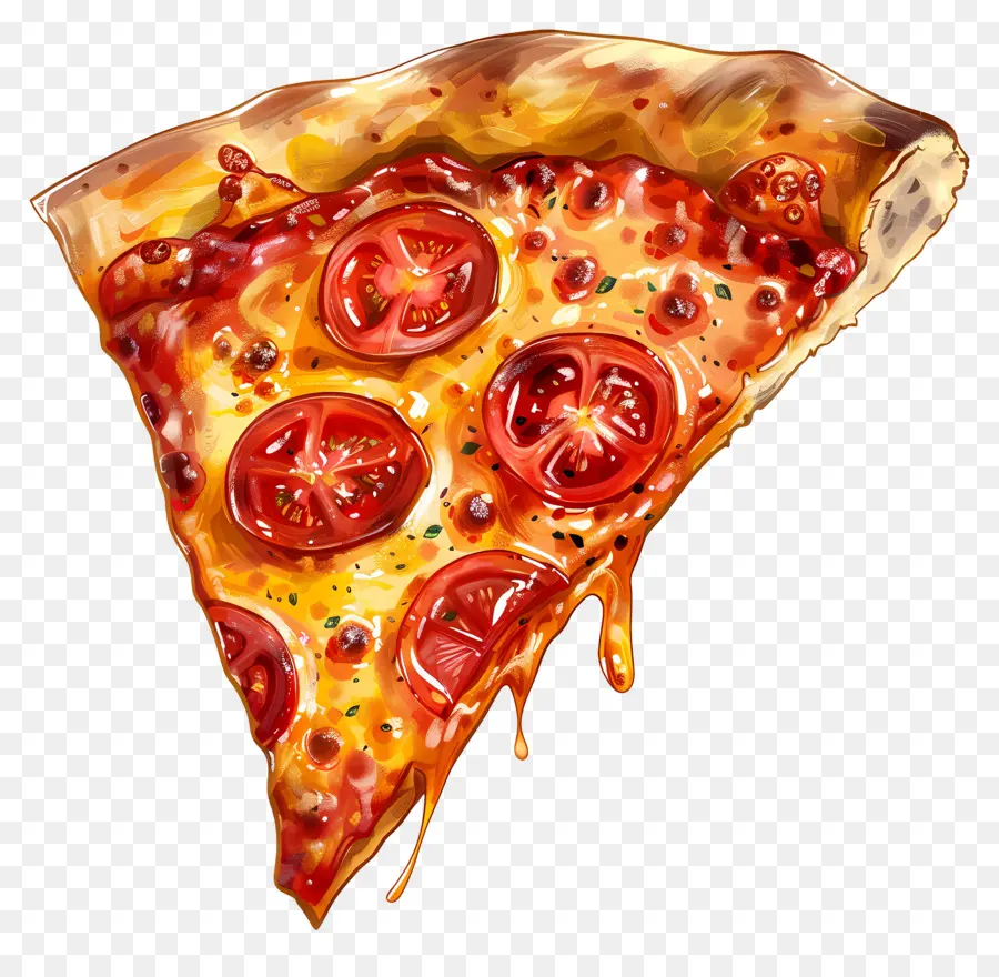 Sepotong Pizza，Pepperoni Pizza Slice PNG