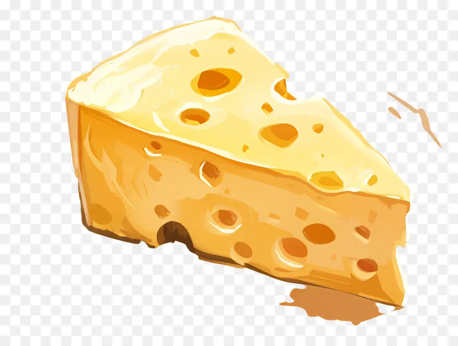 Irisan Keju，Keju Cheddar PNG